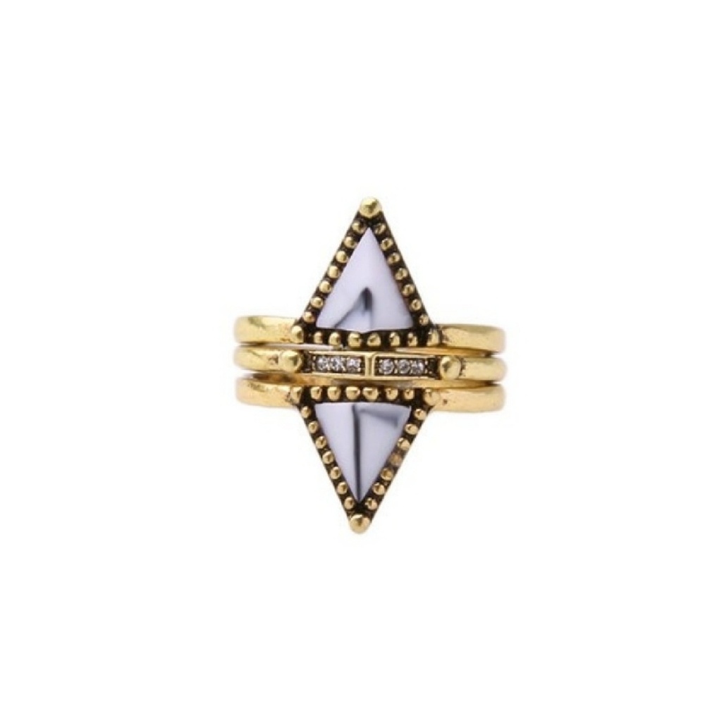 🍁Stackable ring set - Picture 2 of 2